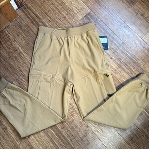 Layer 8 Boys Tan Jogger Casual Wind Pants